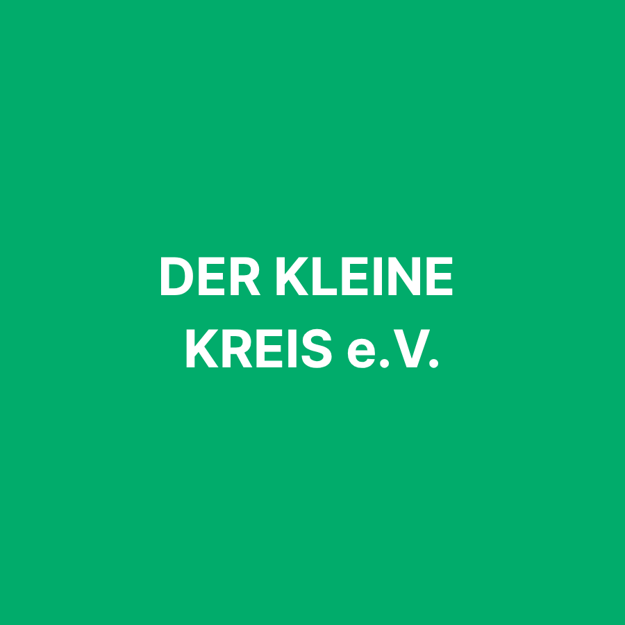 DER KLEINE KREIS e.V.