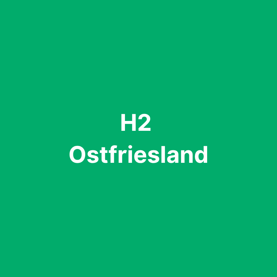 H2 Ostfriesland