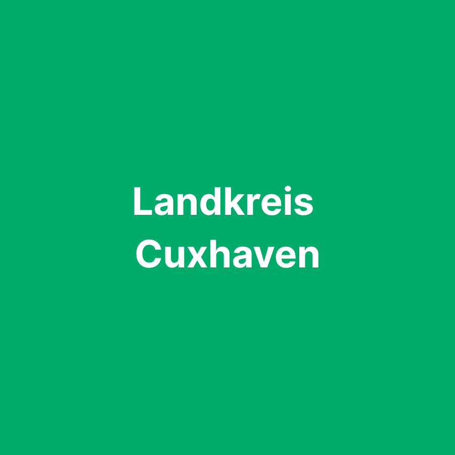 Landkreis Cuxhaven