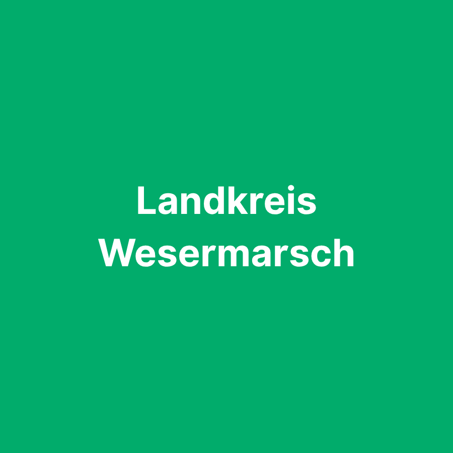 Landkreis Wesermarsch