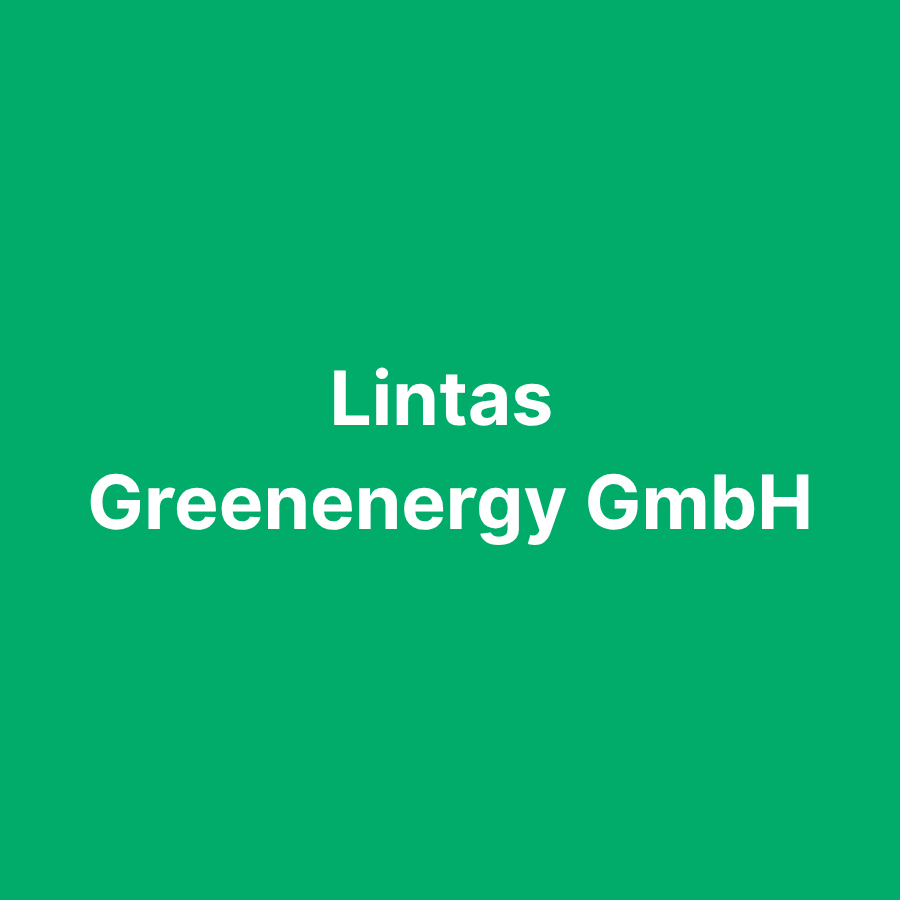 Lintas Greenenergy GmbH