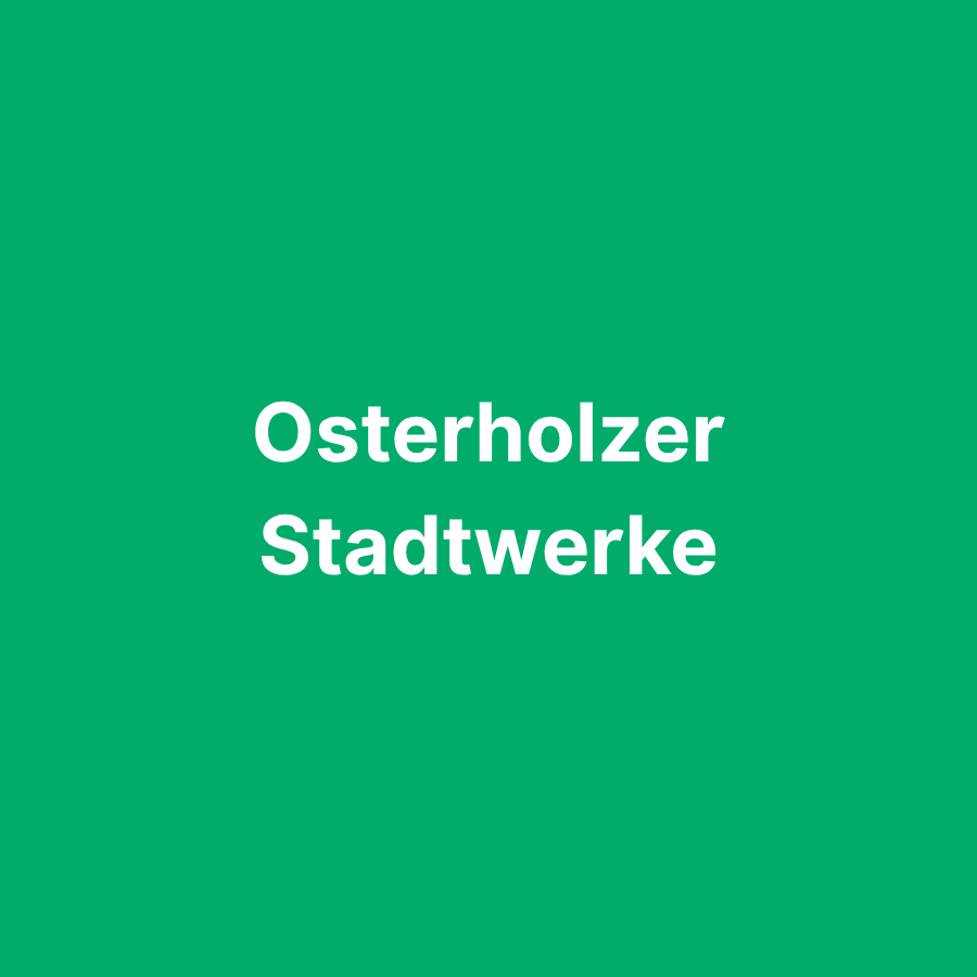 Osterholzer Stadtwerke
