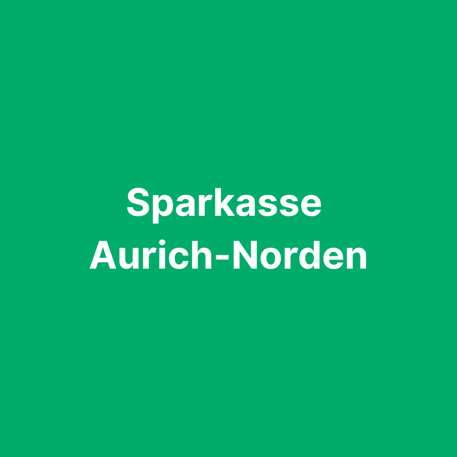 Sparkasse Aurich-Norden