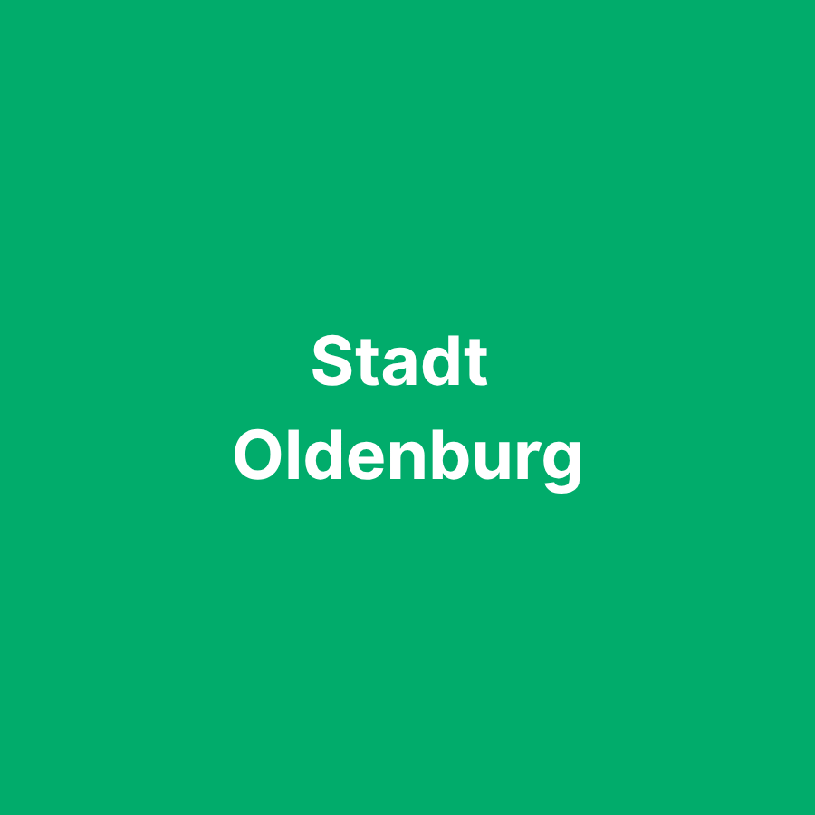 Stadt Oldenburg
