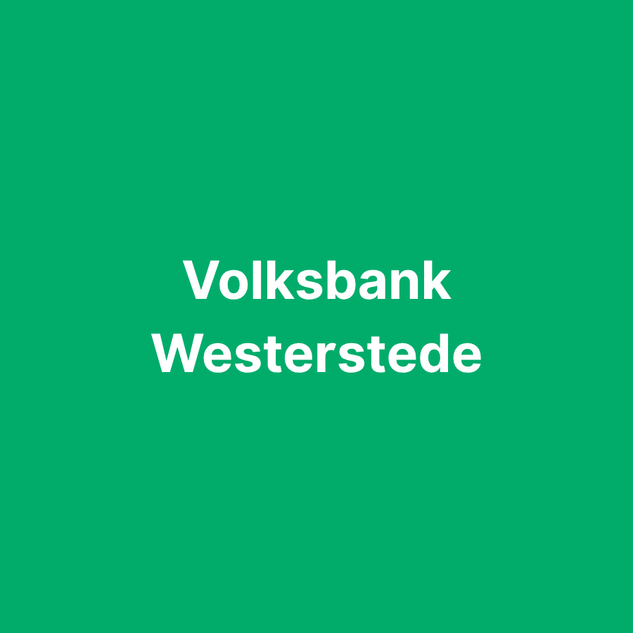 Volksbank Westerstede