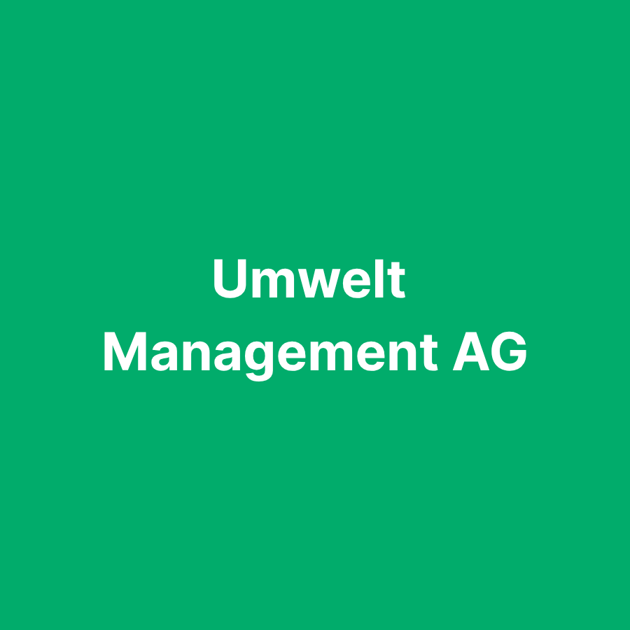 Umwelt Management AG