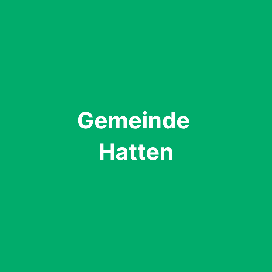 Gemeinde Hatten