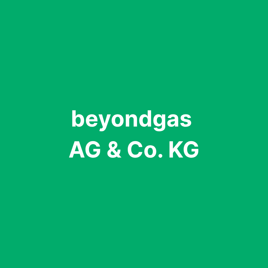 beyondgas AG &#038; Co. KG