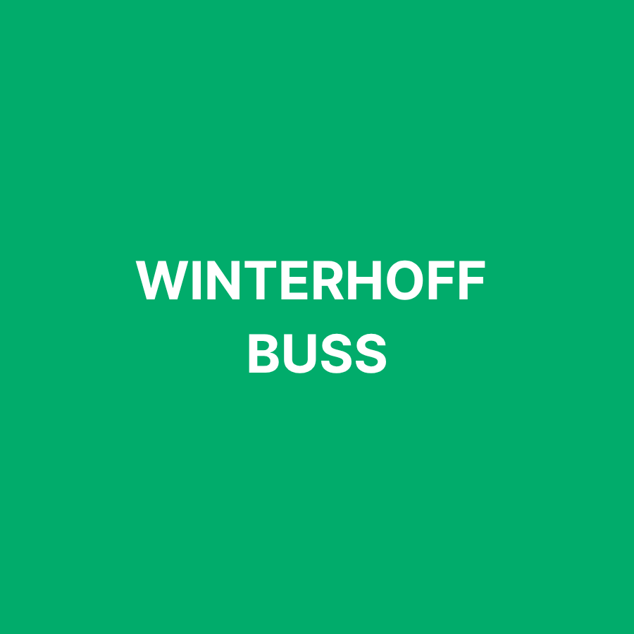 WINTERHOFF BUSS