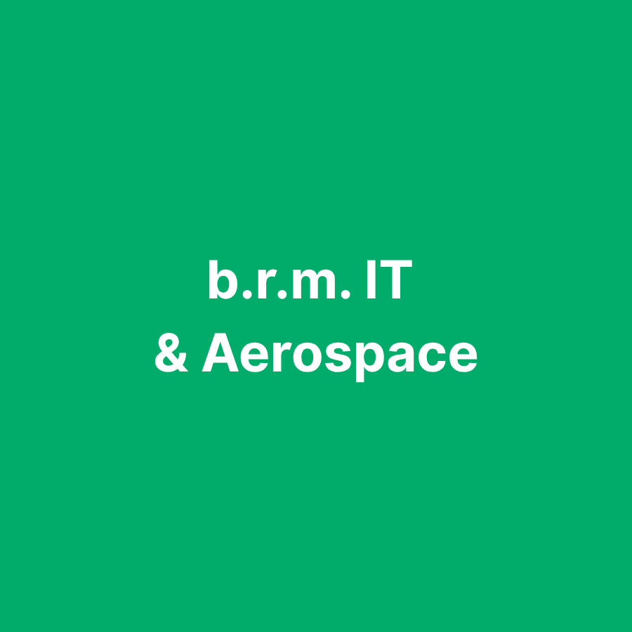 b.r.m. IT &#038; Aerospace