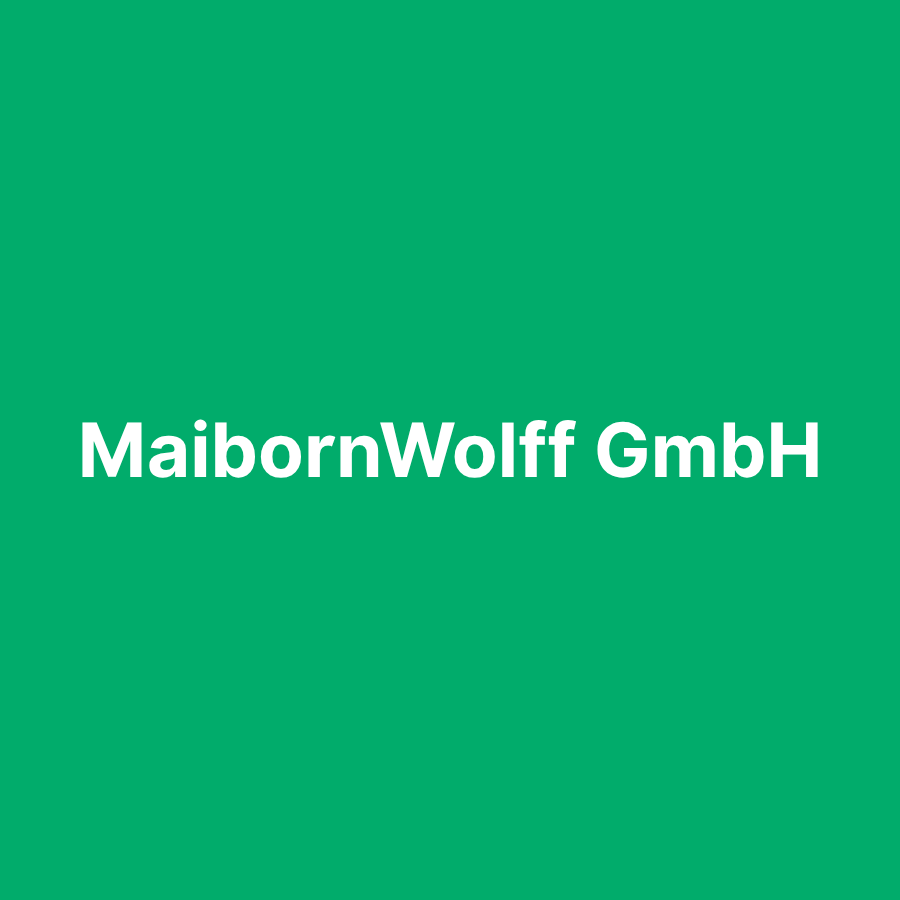MaibornWolff GmbH