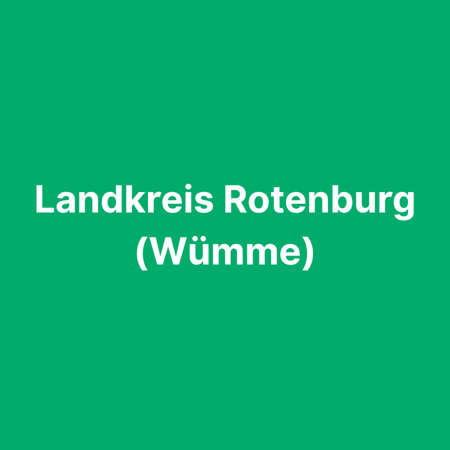 Landkreis Rotenburg (Wümme)