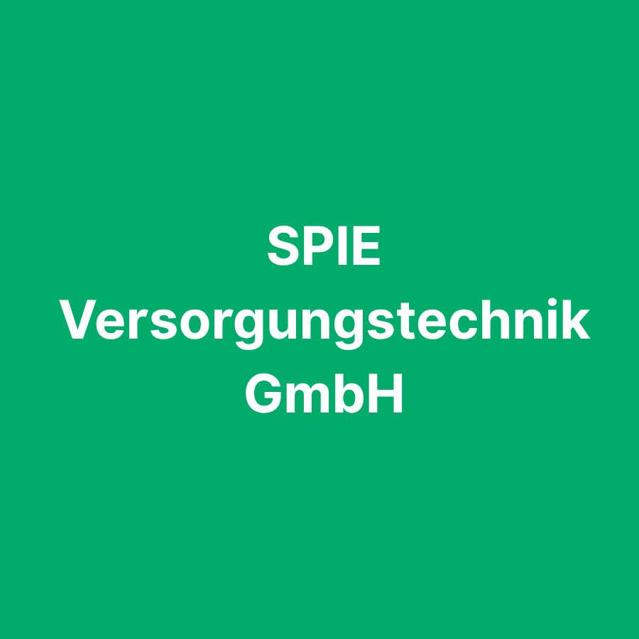 SPIE Versorgungstechnik GmbH
