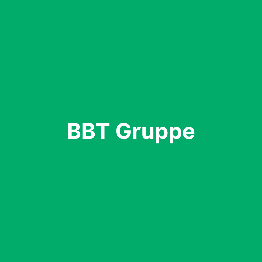 BBT Gruppe