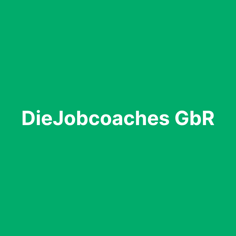 DieJobcoaches GbR