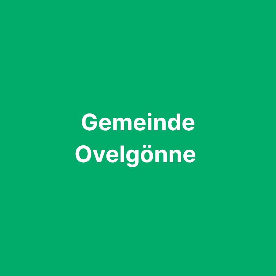 Gemeinde Ovelgönne